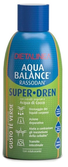 AQUA BALANCE RASSODAN SUPER DREN TE VERDE 500 ML - fitfarma.it