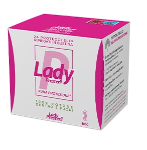 LADY PRESTERIL PROTEGGI SLIP RIPIEGATI BIODEGRADABILI 24 PEZZI - fitfarma.it