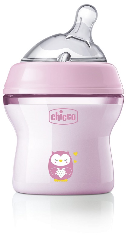 CHICCO BIBERON NAT FEEL PP 0M+ 150 ML BIMBA - fitfarma.it