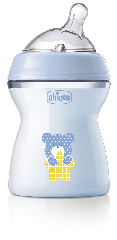 CHICCO BIBERON NAT FEEL PP 2M+ 250 ML BIMBO - fitfarma.it