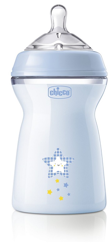 CHICCO BIBERON NAT FEEL PP 6M+ 330 ML BIMBO - fitfarma.it