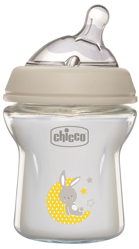 CHICCO BIBERON NAT FEEL VETRO 0M+ 150 ML - fitfarma.it