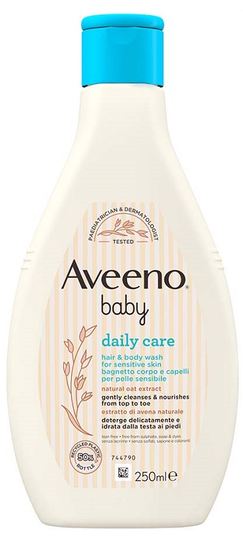 AVEENO BABY BAGNETTO TESTA PIEDI 250 ML - fitfarma.it