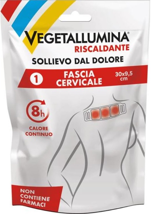 VEGETALLUMINA FASCIA CERVICALE RISCALDANTE 1 PEZZO - fitfarma.it