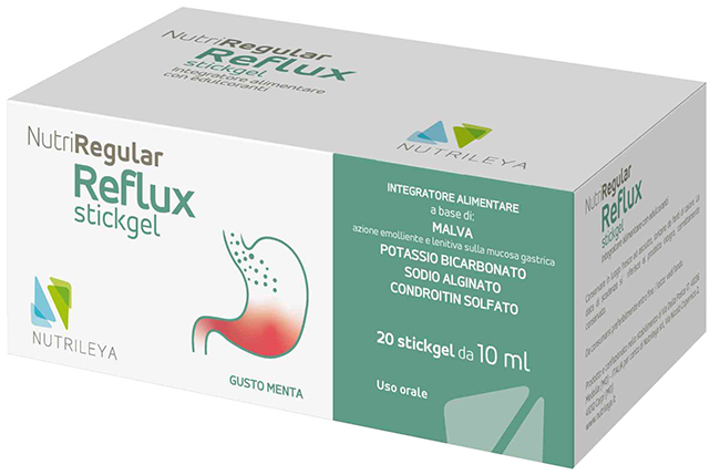 NUTRIREGULAR REFLUX 20 STICKGEL - fitfarma.it