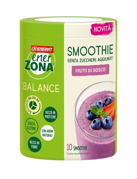 ENERZONA SMOOTHIE FRUTTI DI BOSCO 300 G - fitfarma.it