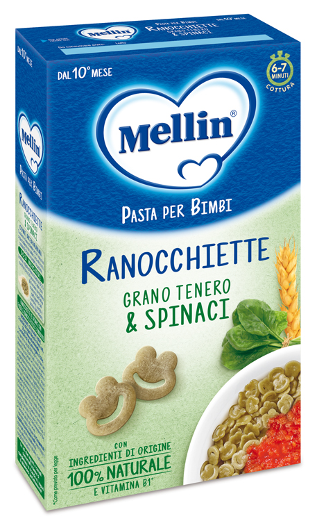 MELLIN RANOCCHIETTE CON SPINACI 280 G - fitfarma.it