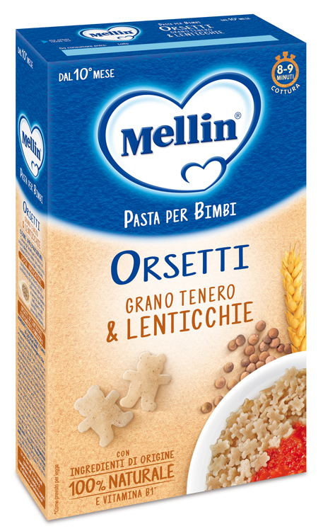 MELLIN ORSETTI CON LENTICCHIE 280 G - fitfarma.it