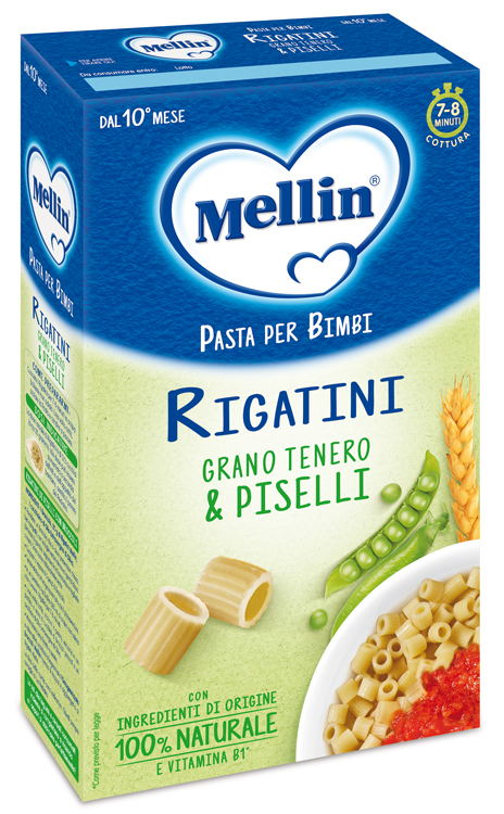 MELLIN RIGATINI CON PISELLI 280 G - fitfarma.it