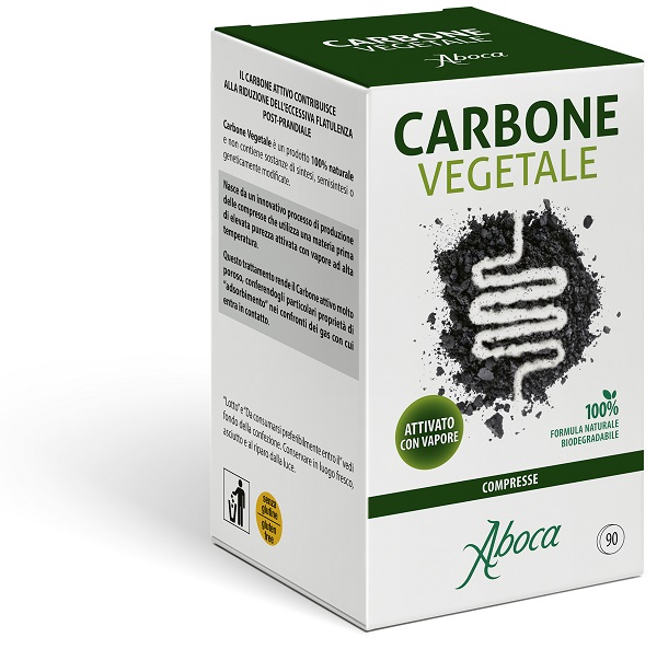 CARBONE VEGETALE 90 COMPRESSE - fitfarma.it