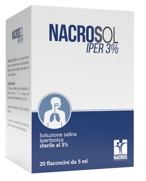 NACROSOL IPER 3% 20 FLACONCINI DA 5 ML - fitfarma.it