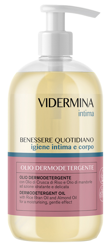 VIDERMINA INTIMA OLIO DETERGENTE CORPO E INTIMO 500 ML - fitfarma.it