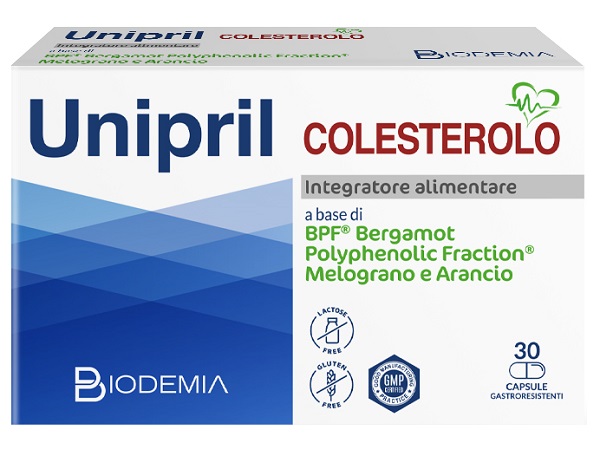 UNIPRIL COLESTEROLO 30 CAPSULE GASTRORESISTENTI - fitfarma.it