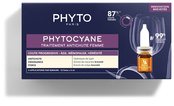 PHYTOCYANE FIALE DONNA CADUTA PROGRESSIVA 12 FIALE DA 5 ML - fitfarma.it