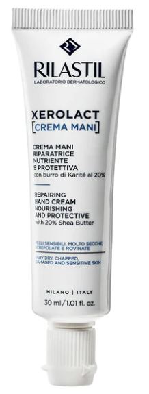 RILASTIL XEROLACT CREMA MANI NUTRIENTE E PROTETTIVA NUOVA FORMULA 30 ML - fitfarma.it