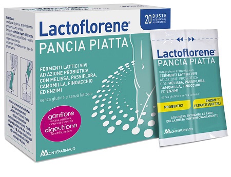 LACTOFLORENE PANCIA PIATTA 20 BUSTINE - fitfarma.it