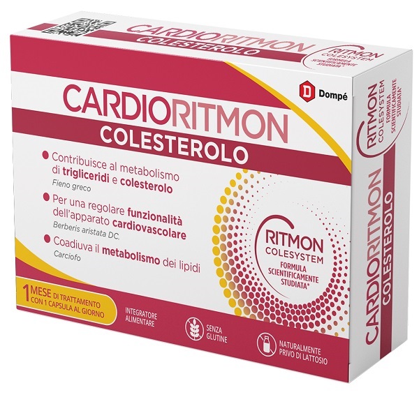 CARDIORITMON COLESTEROLO 30 CAPSULE - fitfarma.it