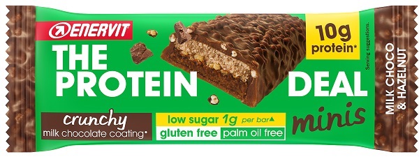 ENERVIT PROTEIN DEAL BAR HAZELNUT 33 G - fitfarma.it