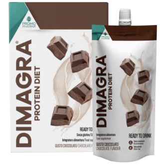 DIMAGRA PROTEIN DIET CIOCCOLATO 7 PEZZI DA 220 G - fitfarma.it