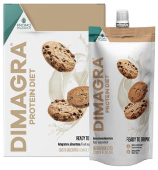 DIMAGRA PROTEIN DIET BISCOTTO 7 PEZZI DA 220 G - fitfarma.it