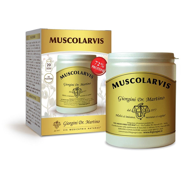 MUSCOLARVIS POLVERE 500 G - fitfarma.it
