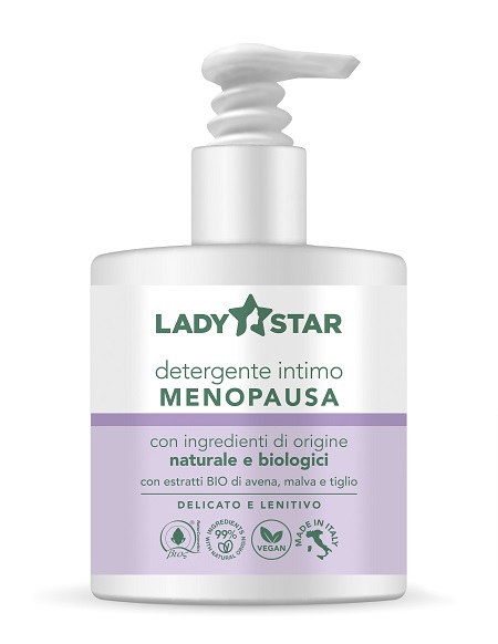 LADYSTAR DETERGENTE INTIMO DONNA IN MENOPAUSA 300 ML - fitfarma.it